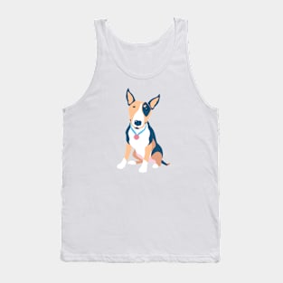 Copy of White Bull Terrier dog Tank Top